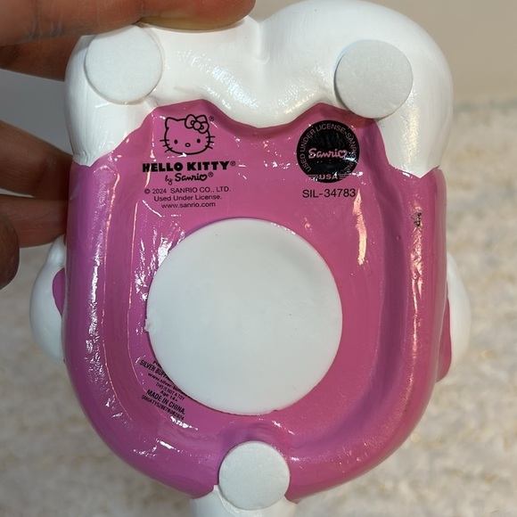 Sanrio Hello Kitty Ceramic Coin Bank Kidcore Retro Y2K 90’s Seated - Picture 12 of 13